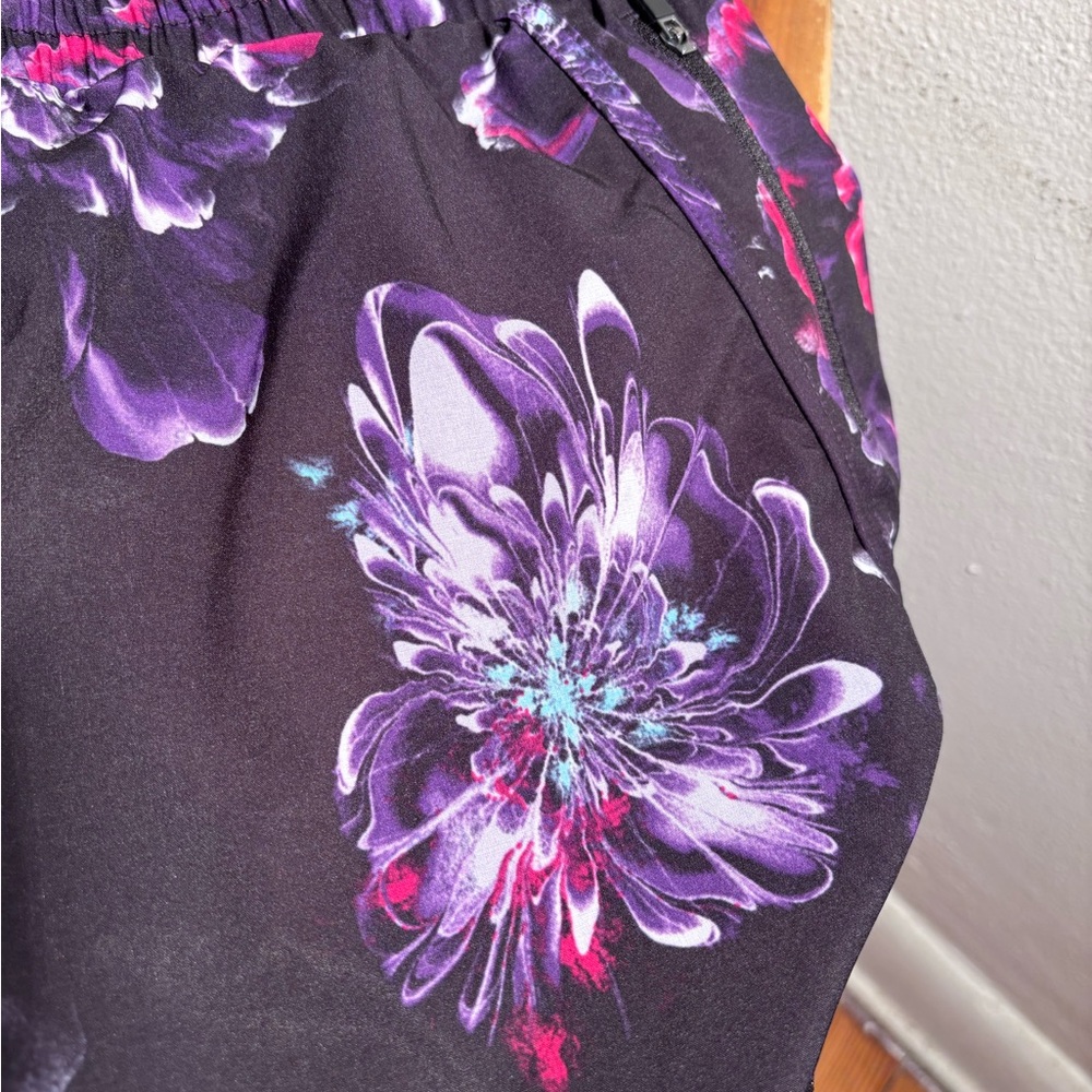 Avia Floral Athletic Running Shorts - Picture 3 of 12